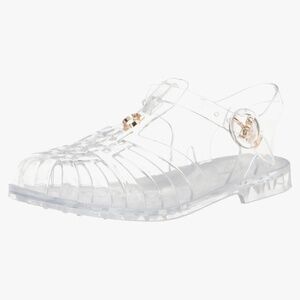 Clear Jelly Sandals